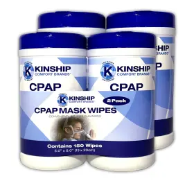 Kinship Comfort Brands 812363032907 Cpap Mask Cleaning Wipes Unscented And Lint Free