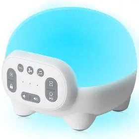 Wnsm-k2 Kiozzik White Noise Sound Machine Baby For Sleeping With Night Light 42 Soothing