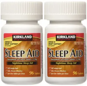 Kirkland 096619279890 Aid Doxylamine Succinate 25 Mg