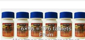 Kirkland Signature 47675 Sleep Aid Doxylamine Succinate 25mg 6 Bottles X 96 Tabs