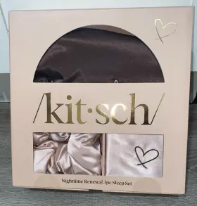 Kit Sch 810112569063 Satin Renewal Sleep Set Pillow Case-eye Mask-scrunchie