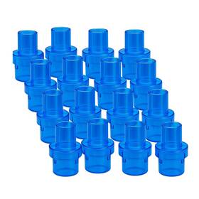 Kokowill O0-bbx9-9coe Pack Of 100 Blue Cpr Training Valves For - Individually Wrapped