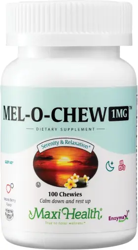232f Kosher Vitamins Mel-o-chew Sleep Aid - 100 Chewies