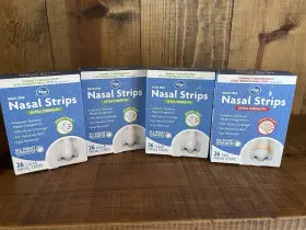 Kroger 041260383809 Lot Of 4 Nasal Strips Sensitive Skin Extra Strength 26 Count 104 Total