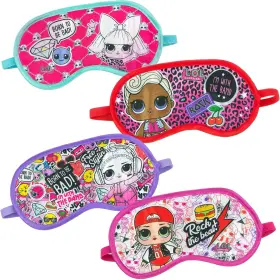 Lol2050 L.o.l. Surprise Lol Girls 4-piece Sleeping Eye Mask Kids Themed Party Favors Pink