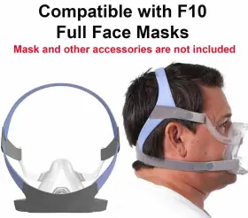 63164 Lalastar New Resmed Airfit F10 Headgear Standard/medium 1-pack Replacement