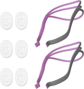 Lalastar 744110244267 Upgraded Airfit P10 Headgear Cpap For Her Replacement 2-pack Headge