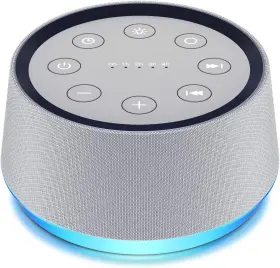 Lazynight-11 Lazynight 711181858204 Brown Noise Sound Machine White With 30 Soothing Sounds For Sleep