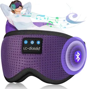 Lc-07 Lc-dolida Sleep Headphones Mask Bluetooth Wireless Music Eye Sleepi
