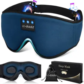 Lc003 Lc-dolida Sleeping Headphones Eye Mask Sleep With Bluetooth 3d
