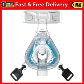 Legend M.d. 445013263234 Large Cushion With Headgear Strap-frame For Respironics Comfortgel Blue Mask