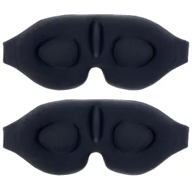 Lersvicvil 198168265956 2 Pack Sleep Masks For Women Men 3d Contoured Effective Light Blocking Sleepi