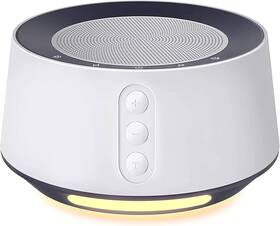 Letsfit 843785113417 White Noise Sound Machine Night Light 14 Soundtracks Timer And Memory Feature