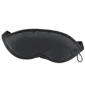 Lewis N. Clark 029275645594 Mens Travel Comfort Eye Mask With Adjustable Straps Black 1 C