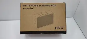 H637 Lexenic White Noise Machine Wooden Looking Sound Sleeping Box