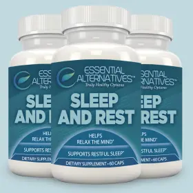 Lha 860003922910 Sleep And Rest 60 Caps Herbal Nighttime Blend For Calm Balance 3-pack