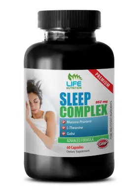 Life Nutrition 788619724127 Powerful Antioxidants - Premium Sleep Complex 952mg 1b Improve Quality