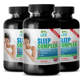 5-htp Life Nutrition 788619724394 For Healthy Sleeping - Premium Sleep Complex 952mg 3b Improve Mood