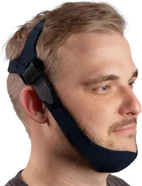 Lifesource 313108647672 Made In Usa Anti Snoring Halo Chin Strap For Cpap Users F