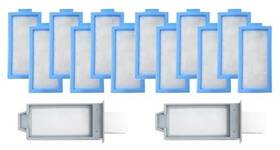 Lifesource 850054929136 Made In Usa - 14 Pcs Cpap Filter Replacement 1 Pack Blue