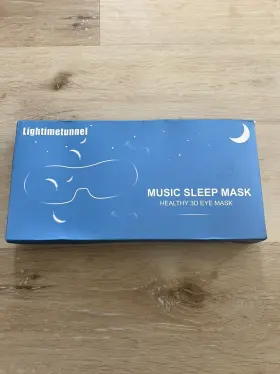 Lightimetunnel 639228559191 Sleep Headphones Bluetooth Mask 3d Wireless Music Sleeping Eye New