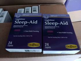 Lil Drug Store 366715694386 Pack Of 2 Sleep Aid For Nighttime Use Diphenhydramine Hci Caplets 24ct