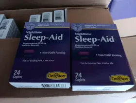 Lil Drug Store 366715694386 Pack Of 2 Sleep Aid For Nighttime Use Diphenhydramine Hci Caplets 24ct