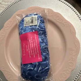 014324 Lilly Pulitzer Nwt Abaco Blue Eye Mask
