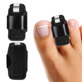 Lxjzbht2pcsus Linxiu Toe Splint For Broken Straightener Brace Women 11cm/4.3inch Black
