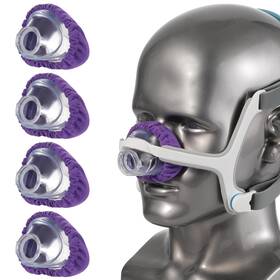 Linxiu Lxn20zbd4us 4 Pack Nasal Cpap Mask Liners Compatible With N20 Universal Purple