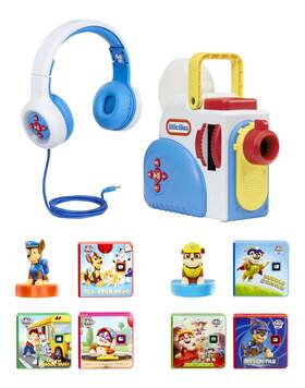 Little Tikes 489136 Story Dream Machine Paw Patrol Edition With Headphones 6 Stories