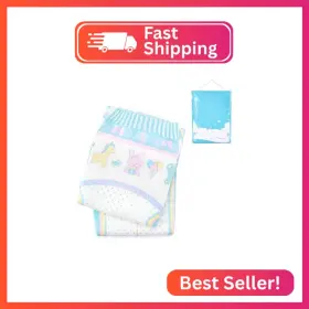 La02-lb-d31-m02 Littleforbig Adjustable Hook-and-loop Fastener Closure Adult Printed Diaper 2 Pi