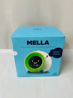 Littlehippo 709870705106 Mella Childrens Sleep Trainer Night Light And Sound Machine- New