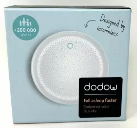 Livlab 760112490003 Dodow - Fall Asleep Faster Sleep Aid Device Insomnia Relief