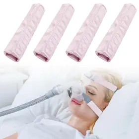 Lklkkc 772093404194 4-packs Satin Cpap Strap Covers Comfort Pads Face