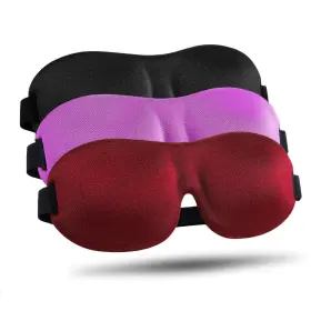 Lky Digital 745695258656 Sleep For Side Sleeper 3 Pack 100% Blackout 3d Eye Sleeping Night Blind