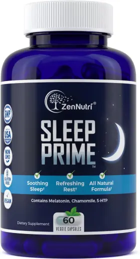 Llc 705353141416 Sleep Prime Vegan Natural Aid For Adult Extra Strength - Deep Supple