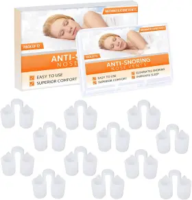 Lock Sourcing Ltd 313099920969 Nose Vent Sinus Relief Dilator Pack Of 12 Medium Size Soft Silicone Vents - A