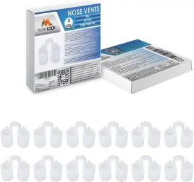 Lock Sourcing Ltd 313109438446 Nose Vent Sinus Relief Pack Of 12 Small Size Soft Vents - A Simple Solution Fo