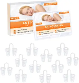 Lock Sourcing Ltd 313112372355 Nose Vent Sinus Relief Pack Of 12 Small Size Hard Cone Vents - A Simple Soluti
