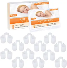 Lock Sourcing Ltd 445052286270 Nose Vent Sinus Relief Dilator Pack Of 12 Xl Size Soft Silicone Vents - A Simp