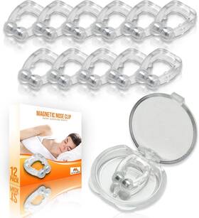 Lock Sourcing Ltd Clip-x12 Mobi Magnetic Nasal Clip Pack Of 12 - Silicone Nose A Simple
