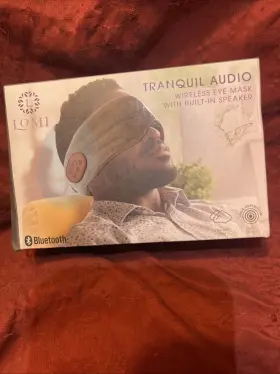 Lomi 680079011574 Wireless Bluetooth Audio Relaxation Eye Mask - New Sealed In Box