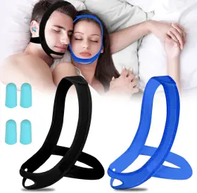 Longju 313031199132 Chin Strap For Sleeping Anti Snoring Users To Keep M