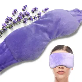 Lookix 768684903979 Warm Compress For Eyes - Microwave Activated Moist Heat With Natural Lavender