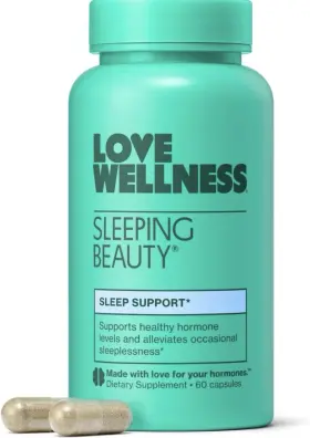 Love Wellness 850003843087 Sleeping Beauty Sleep Support - 60 Count