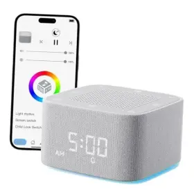 Mb0012 Luexeea White Noise Machine 32 Soothing Sounds Bluetooth Speaker Ultimate Travel