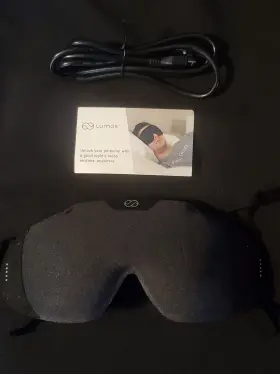 R001 Lumos Smart Sleep Mask Black New In Box