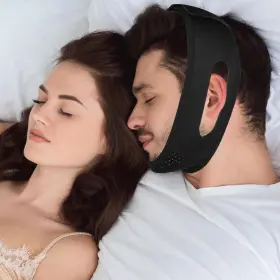 Lunia 445001588585 Chin Strap For Sleeping Anti Snoring Devices Effective Solution Adjus