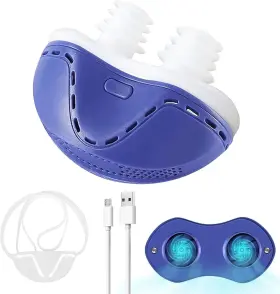Lunia 726870540766 Anti Snoring Device - Mini Sleepapnea Devices Variable Blue